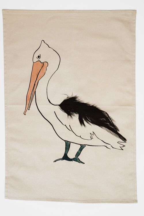 Pelican Tea Towel