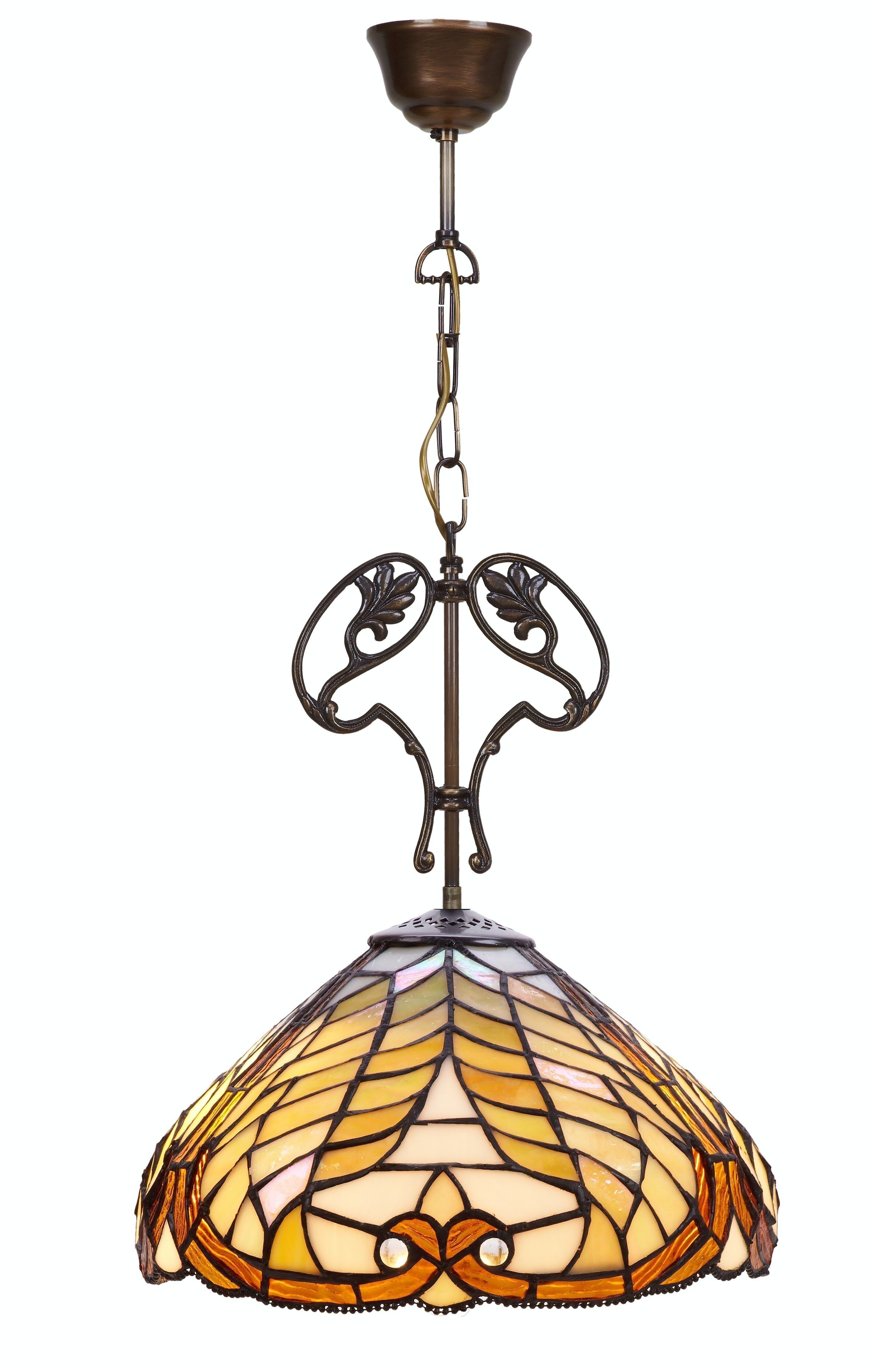 Anhänger mit gegossenem Tiffany-Ornament, Dalí-Serie, D-30 cm, LG238466