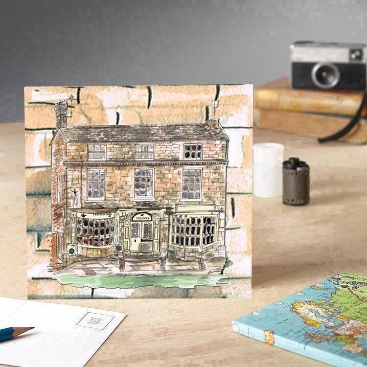 Salons de thé Broadway Tisanes Carte de vœux