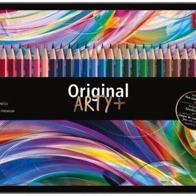 Colored pencils - Metal box x 38 STABILO Original ARTY+