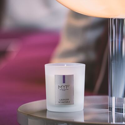 Scented Candle 160gr Lavender & Camomile Scented Candle