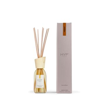 Fabriqué en Italie Diffuseur Parfum de Maison 100-250-500 ml Bois de Santal & Orange Diffuseur d'Ambiance 8