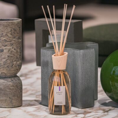 Made in Italy Reed Diffuser Home Fragrance 100-250-500 ml Lavender & Camomile Room Diffuser