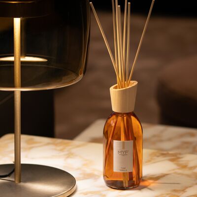 Made in Italy Reed Diffuser Home Fragrance 100-250-500 ml Pure Vanilla Diffusore per Ambiente