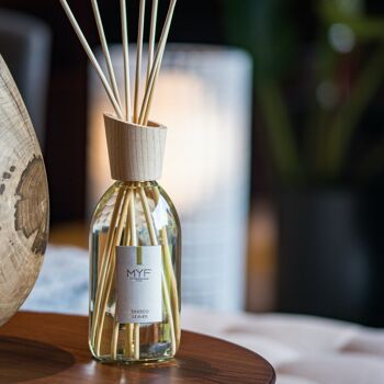 Fabriqué en Italie Diffuseur à roseau Parfum de maison 100-250-500 ml Diffuseur de feuilles de bambou pour l'environnement 3