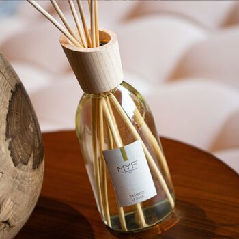 Fabriqué en Italie Diffuseur à roseau Parfum de maison 100-250-500 ml Diffuseur de feuilles de bambou pour l'environnement 2