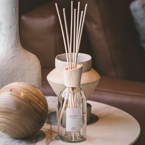 Made in Italy Reed Diffuser Home Fragrance 100-250-500 ml Sweet Peonia Diffusore per ambiente