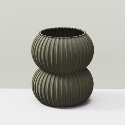 Dekorative Vase im minimalistischen Öko-Design, YOU.