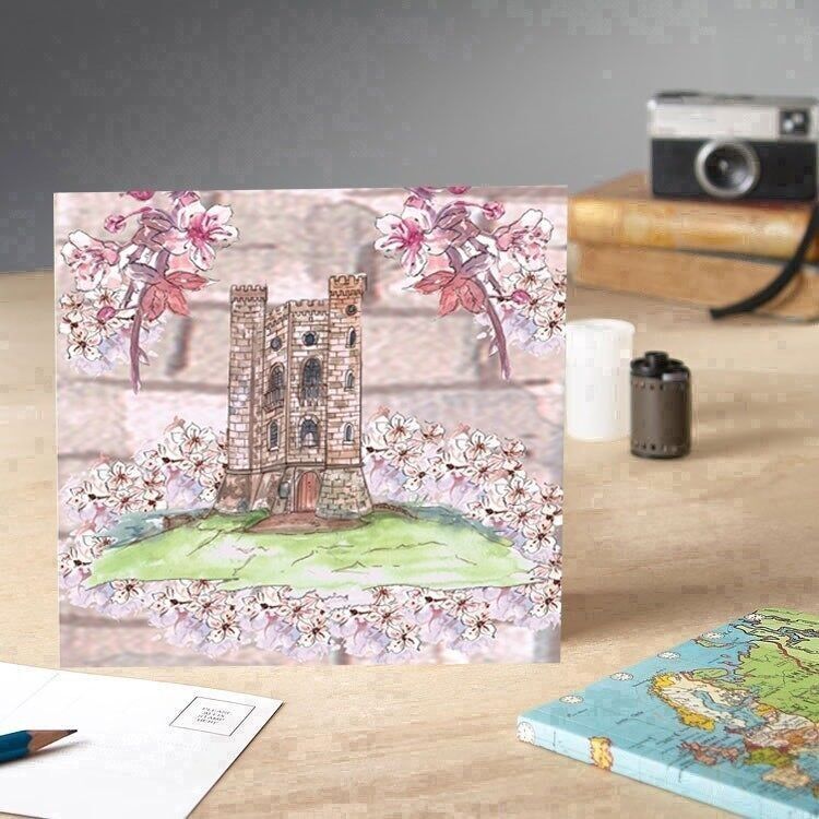 Broadway Tower Grußkarte