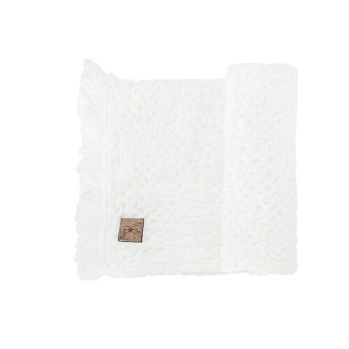 BEDA linen waffle towel, 45 x 60 cm