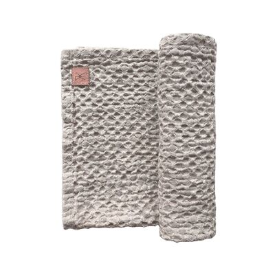 BEDA linen waffle towel, 70 x 140 cm