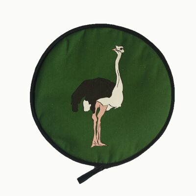 Almohadillas circulares de avestruz Aga / Chef