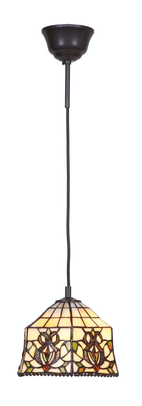 Colgante con cable Tiffany Serie Hexa D-20cm LG242700