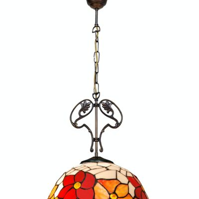 Anhänger mit Tiffany-Gusseisenornament Bell Series D-40cm LG282166