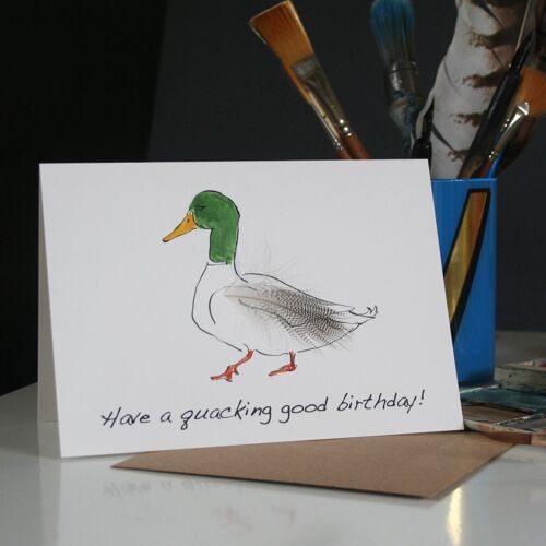 Birthday Duck Card