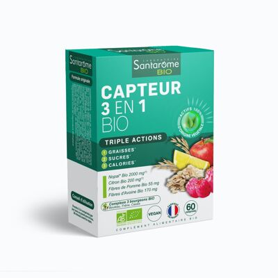 Capteur 3 en 1 Bio (60 comprimés)