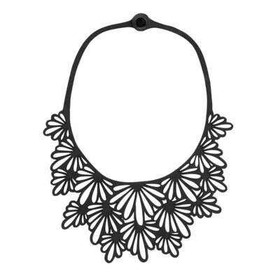 Collier en caoutchouc recyclé Marigold Statement