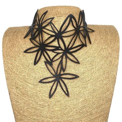 Pentas Sternförmiger Blumen-Statement-Halsband