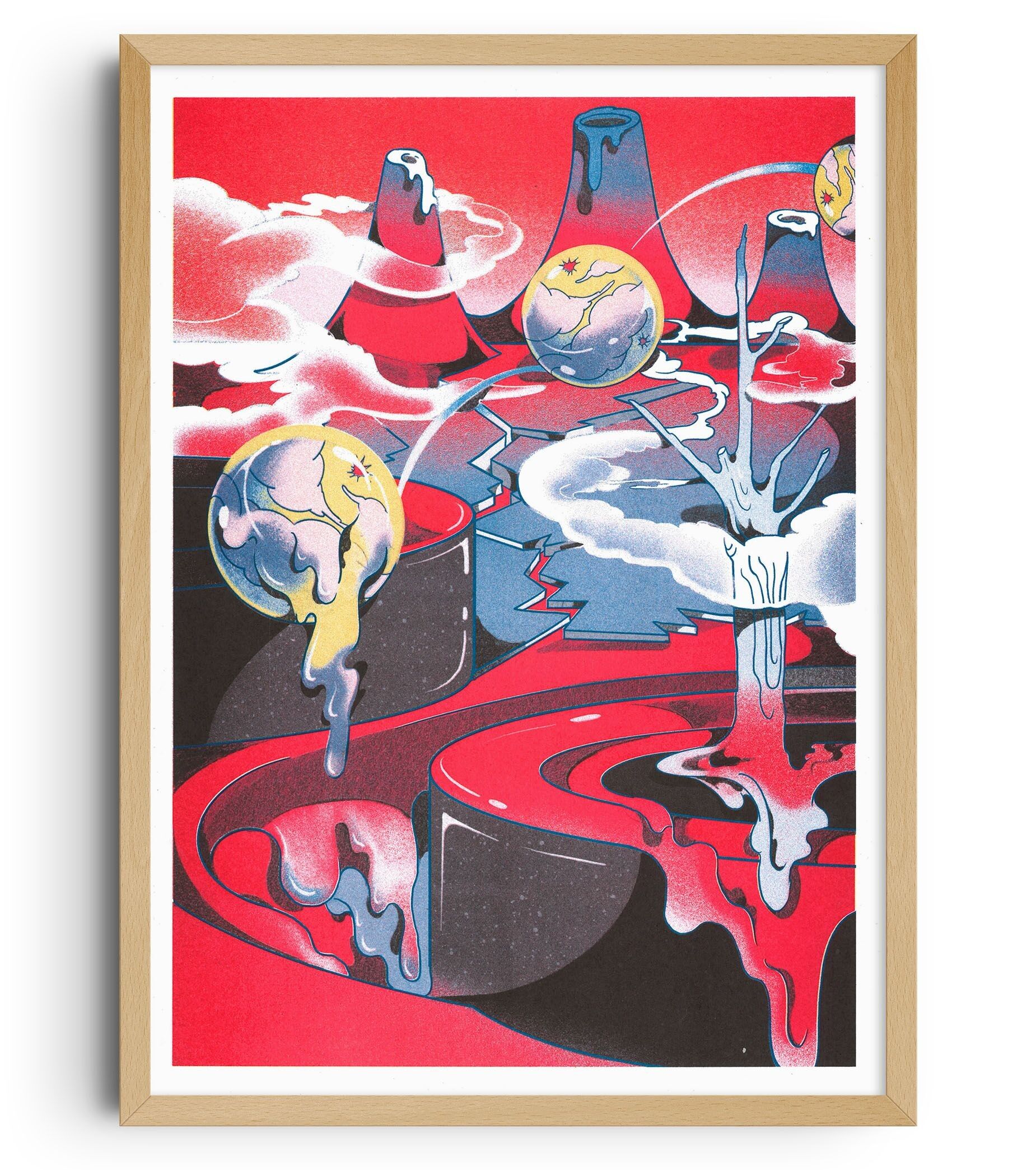 Poster Beya Panicha - Melting Land Night