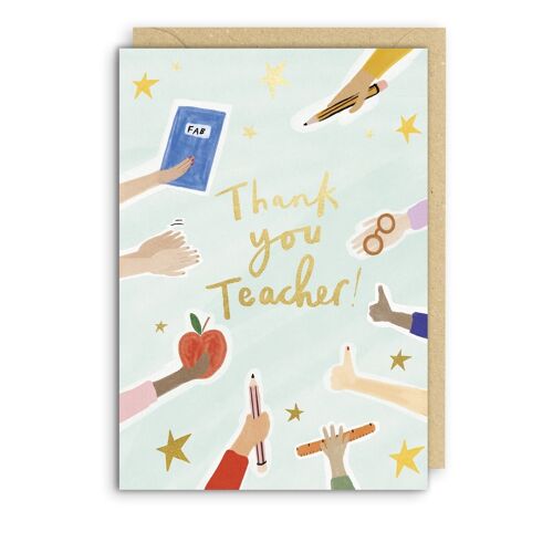 TEACHER Thank You Card