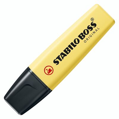 STABILO BOSS ORIGINAL Pastell-Textmarker – gelbe Creme