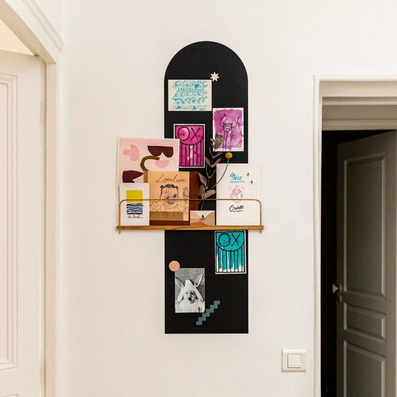 Papel pintado magnético redondeado FERFLEX - 1 m x 28,6 cm