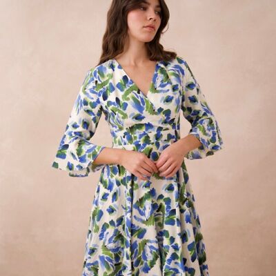 Jade wrap dress