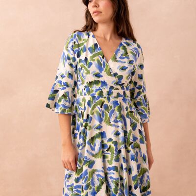 Jade wrap dress