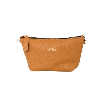 Camille mini bag makeup bag in leather - Atelier BALTUS