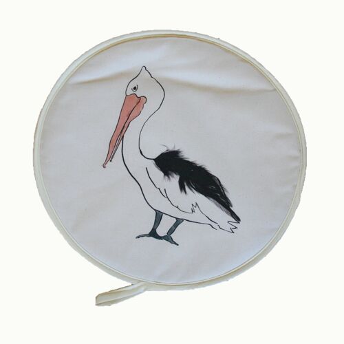 Cream Aga / Chef pads - Pelican Left Hob cover