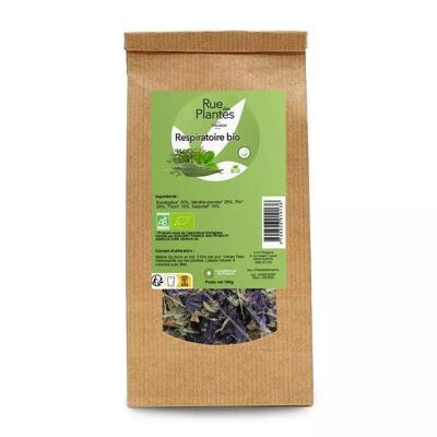 Té de hierbas respiratorio orgánico 100g