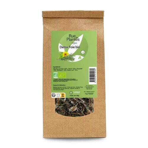 Tisane détox foie bio 100g