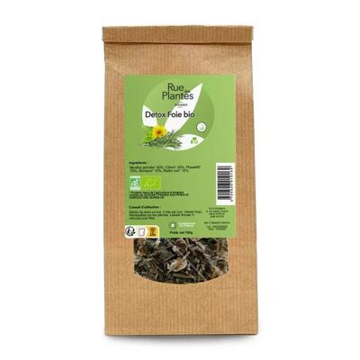 Organic liver detox herbal tea 100g