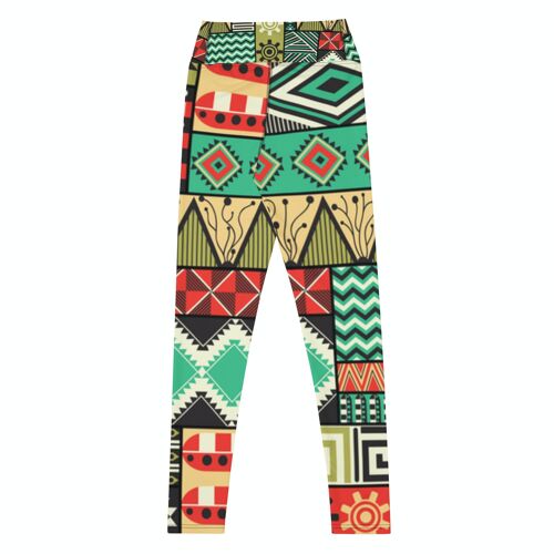 African Batik Leggings