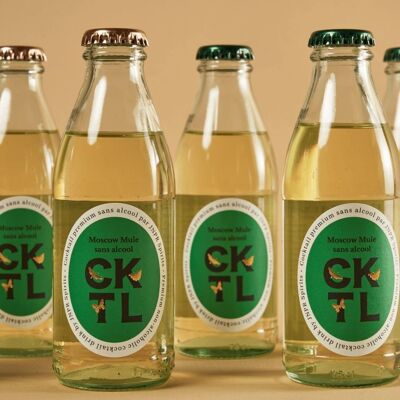 CKTL MOSCOW MULE | Alkoholfreier, trinkfertiger Cocktail | 18CL