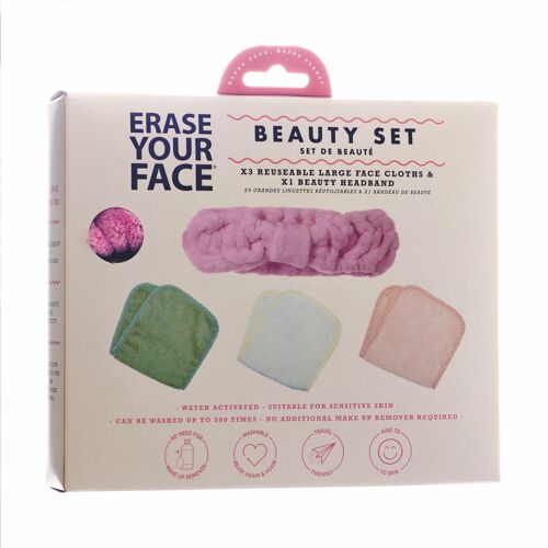 Erase Your Face - Beauty Set - 4pk