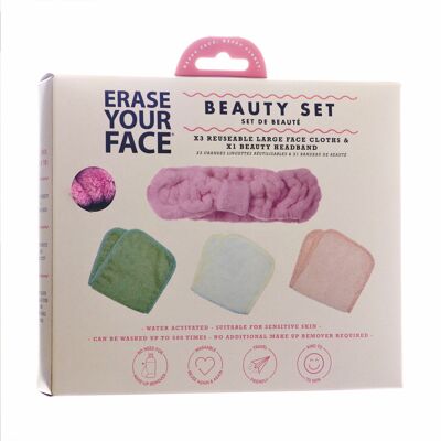 Erase Your Face - Set di bellezza - 4pz