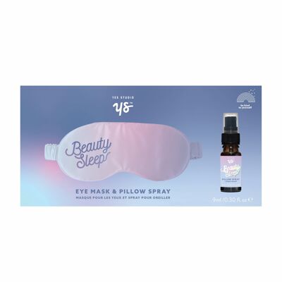 Ensemble masque pour les yeux et vaporisateur d'oreiller Beauty Sleep