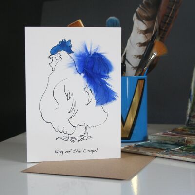 Father's Day Card - Blue