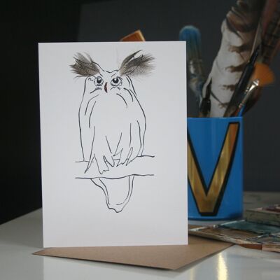 Owl Cards - Big Ears