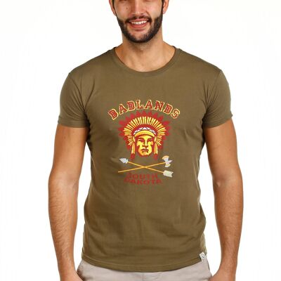 Camiseta Dakota Hombre The Time Of Bocha Nv1Cdakota-Kaki