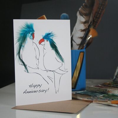 Parrot Cards - Anniversary