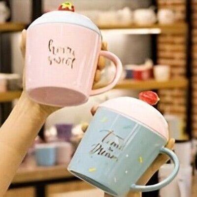 Dessert shaped mug with lid in gift box 420 ml - DF-530