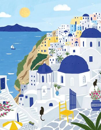 Santorini - Puzzle 500 pièces 2