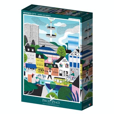 Rennes City - Puzzle 1000 pièces