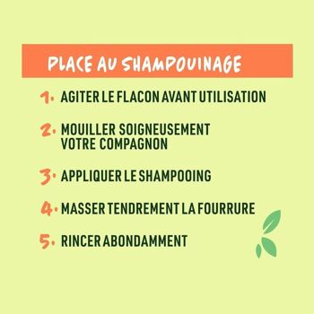 Shampoing naturel pour Chien Aloe Vera & Fleurs de cerisier  - 20g + 210ml d'eau = 250ml de shampoing 4