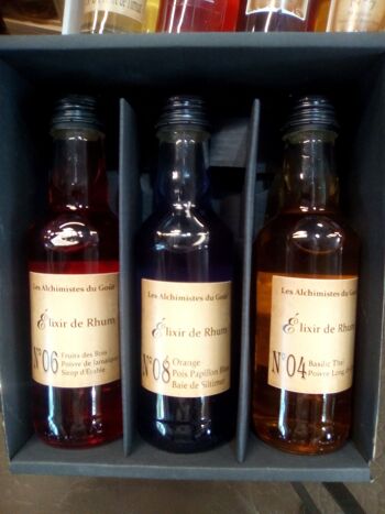 Coffret Rhums Arrangés  "3X200ml" 3