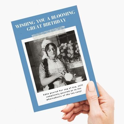 Edna - Greeting Card With A Gift Of Seeds - Humour/Funny
