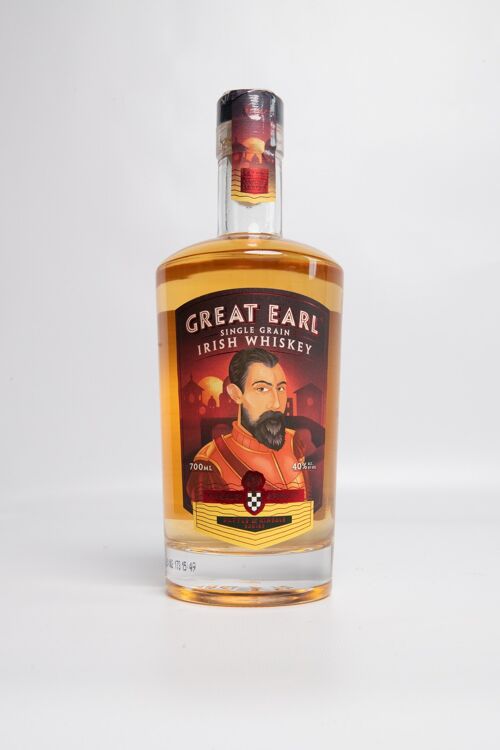 Great Earl Single Grain Irish Whiskey 6 x 70cl