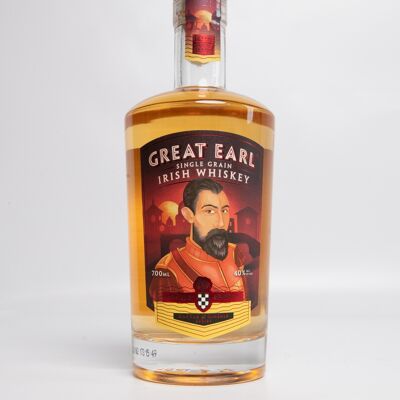 Whisky Irlandais Great Earl Single Grain 6 x 70cl